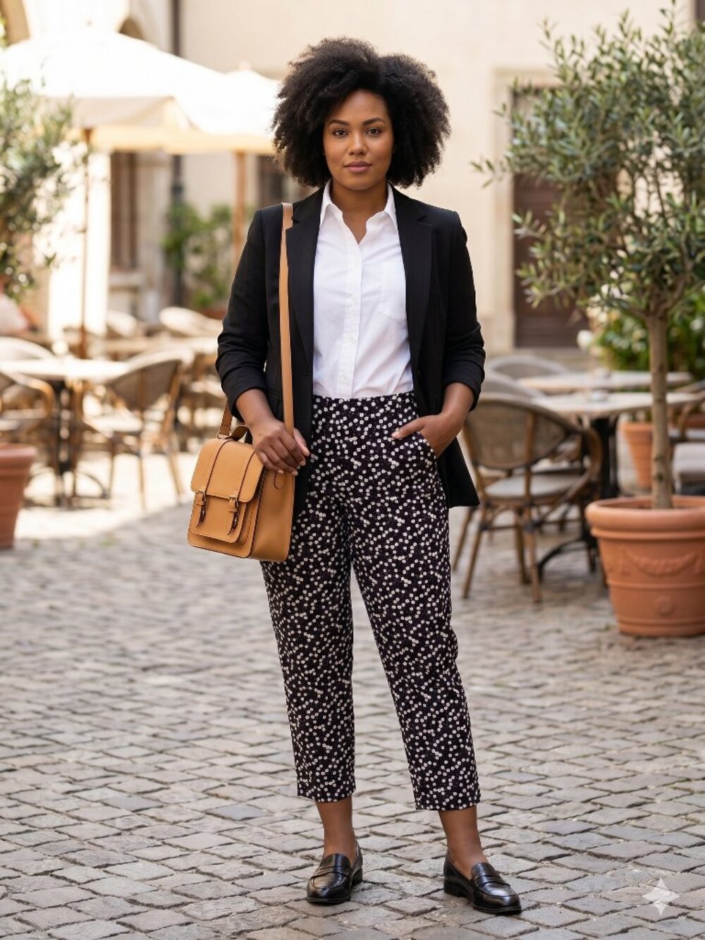 In Every Story Polka Dot Ankle Pant Size 20 Black White Universal Fit Plus Size